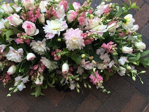 Pastel Casket Cover