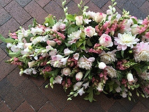 Pastel Casket Cover