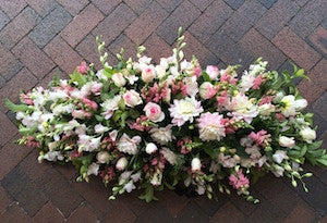 Pastel Casket Cover