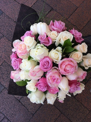 Soft toned Rose Bouquet Arrangement