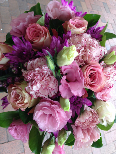 Flower Box arrangement Pastel Posy Box