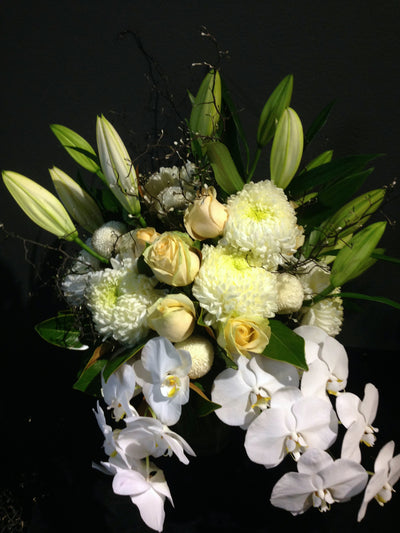 Flower Arrangement Classic White Flower Arrangement