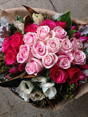 Pretty in Pink and White Floral Bouquet