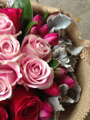 Pretty in Pink and White Floral Bouquet