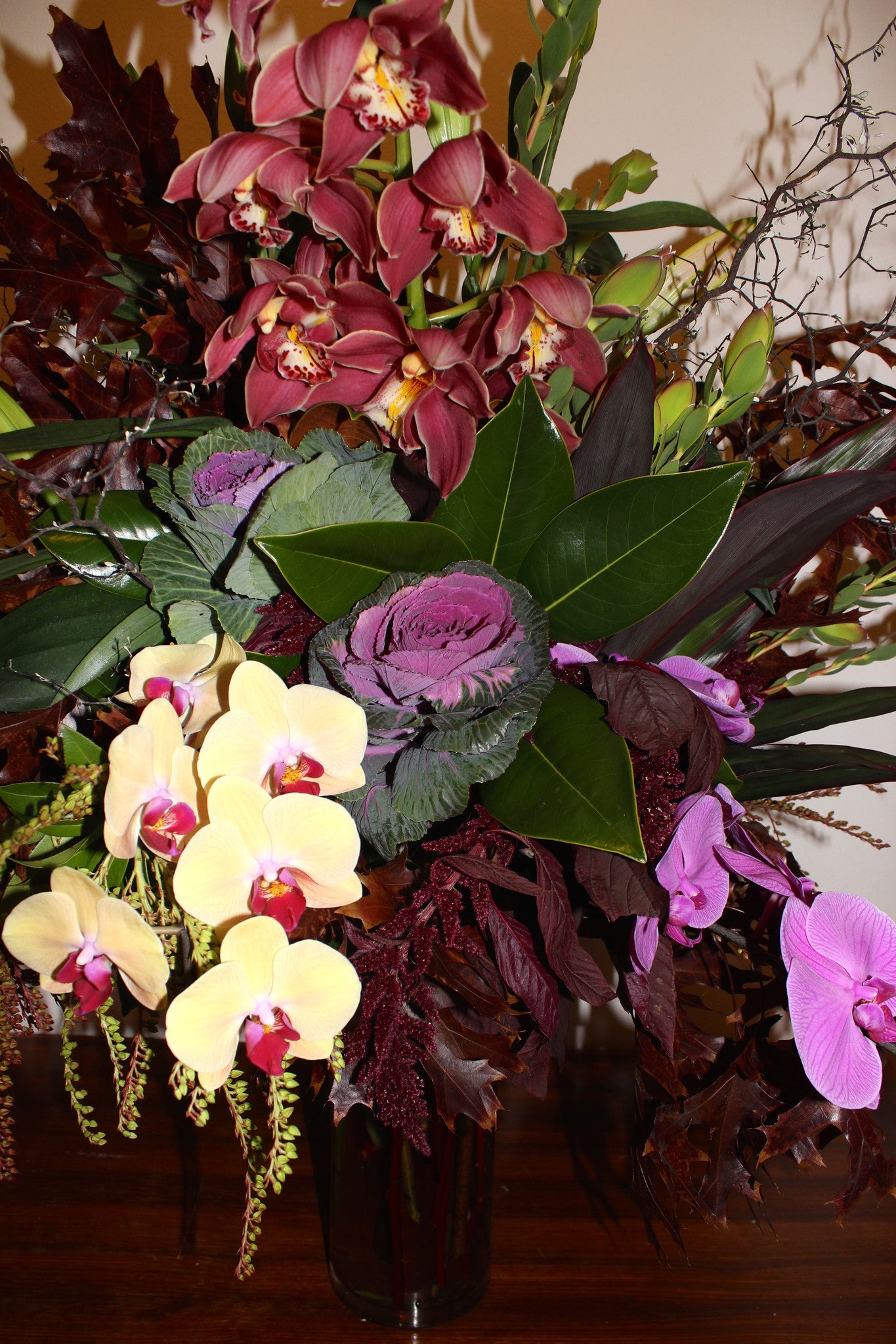 Flower Arrangement Spectacularly Dramatic Flower Arrangement