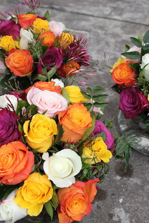Roses in brighter tones