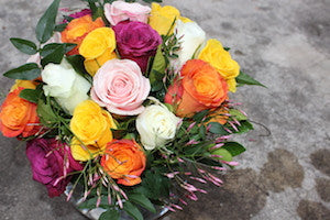 Roses in brighter tones