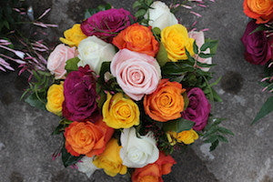 Roses in brighter tones