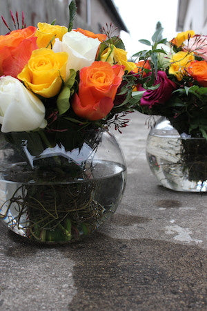 Roses in brighter tones