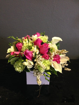 Seasonal Posy Box Arrangement