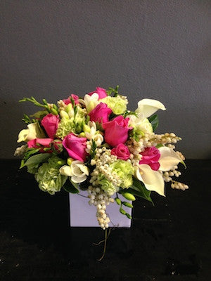 Seasonal Posy Box Arrangement