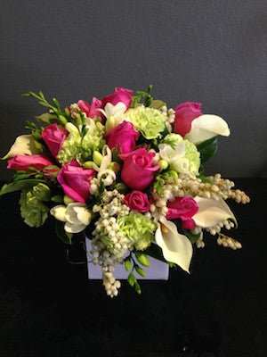 Seasonal Posy Box Arrangement