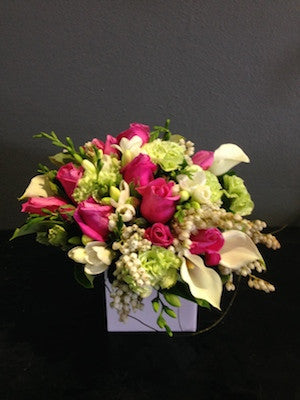 Seasonal Posy Box Arrangement