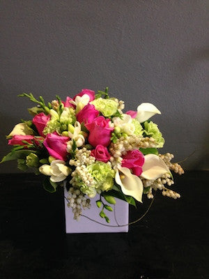 Seasonal Posy Box Arrangement