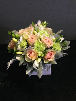 Pretty Seasonal Box Arrangement