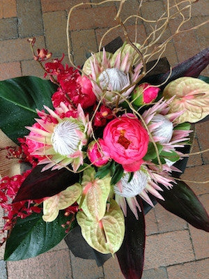 Tropical and Native Bouquet