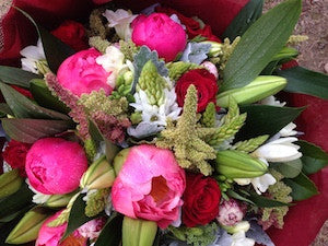 Fragrant, textured and Rose inspired Flower Bouquet