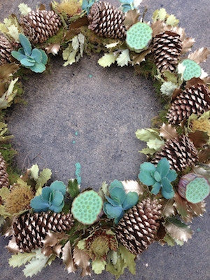 Beautiful Christmas Themed Wreath