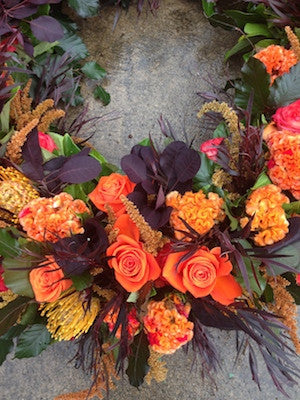 Wreath- Autumnal toned