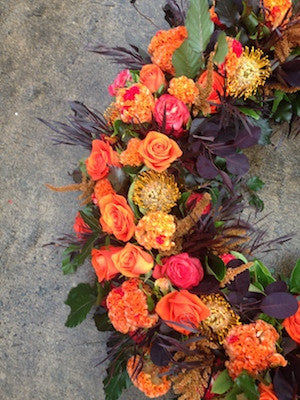 Wreath- Autumnal toned