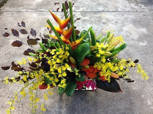 Lush and Vibrant arrangement