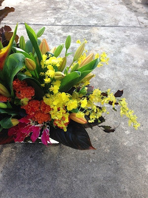 Lush and Vibrant arrangement