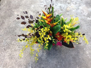 Lush and Vibrant arrangement