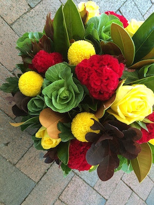 Vibrant and funky Flower Arrangement