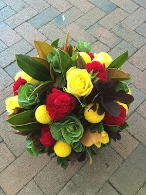 Vibrant and funky Flower Arrangement