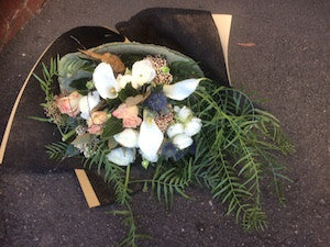 Bouquet of Paler Toned Seasonal Blooms