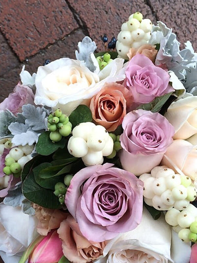 Pretty textured flower posy