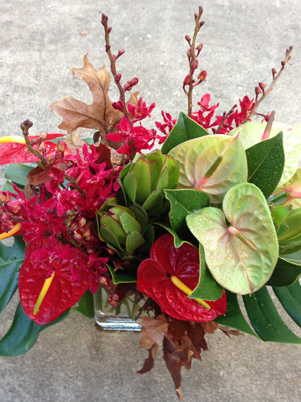 Flower Arrangement Tropical and Lasting Flower Arrangement