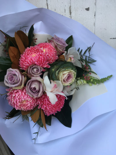 Pretty in pink and lilacs