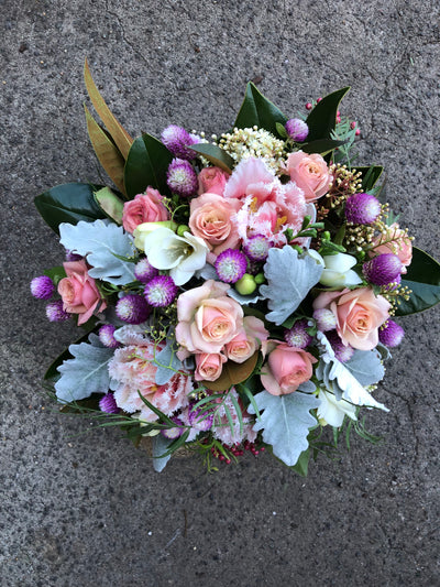 Quirky but floral posy