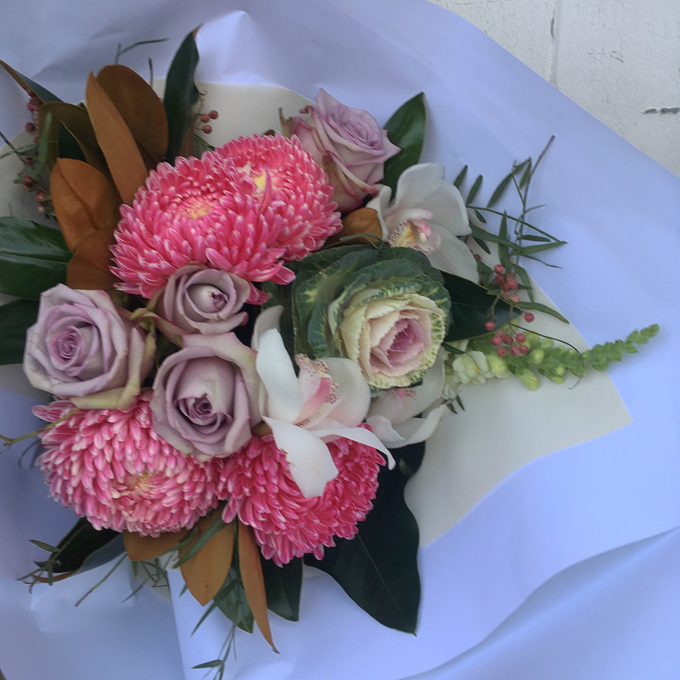 Pretty in pink and lilacs